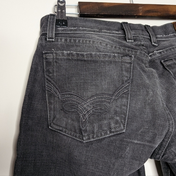 Lucky Brand Sweet Victory Jean Light Gray Bootcut Jeans Size 4/27 - Picture 11 of 16